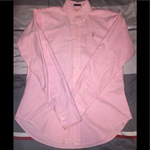 Long Sleeve Button Up Polo by Ralph Lauren